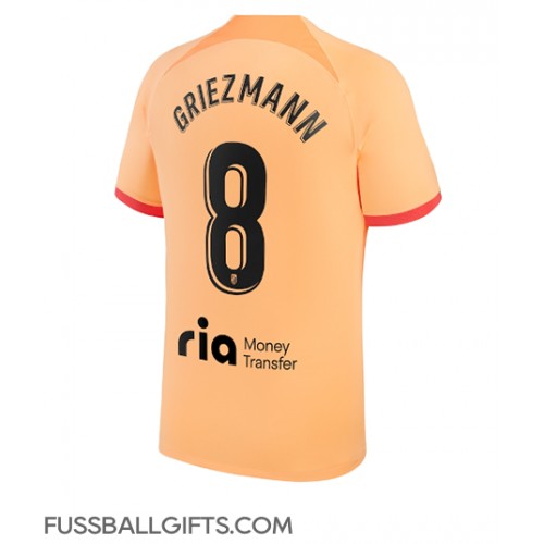 Atletico Madrid Antoine Griezmann #8 Fußballbekleidung 3rd trikot 2022-23 Kurzarm